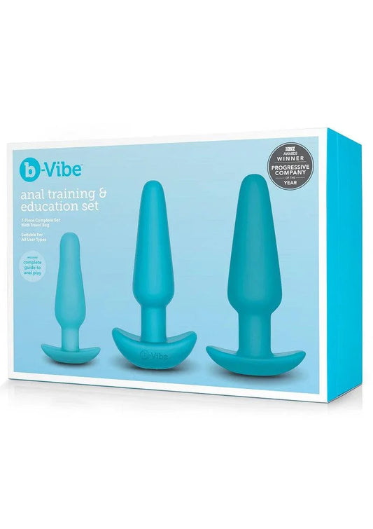 ♀ B-Vibe Anal Education Set - Happytoys Sexshop: Toys for Feeling Happy & Easy 😊 - Discreet geleverd