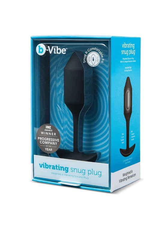 ♂ ♀ B-Vibe Vibrating Snug Plug 2 - Happytoys Sexshop: Toys for Feeling Happy & Easy 😊 - Discreet geleverd