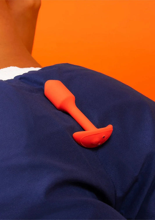 ♂ ♀ B-Vibe Vibrating Snug Plug S - Happytoys Sexshop: Toys for Feeling Happy & Easy 😊 - Discreet geleverd