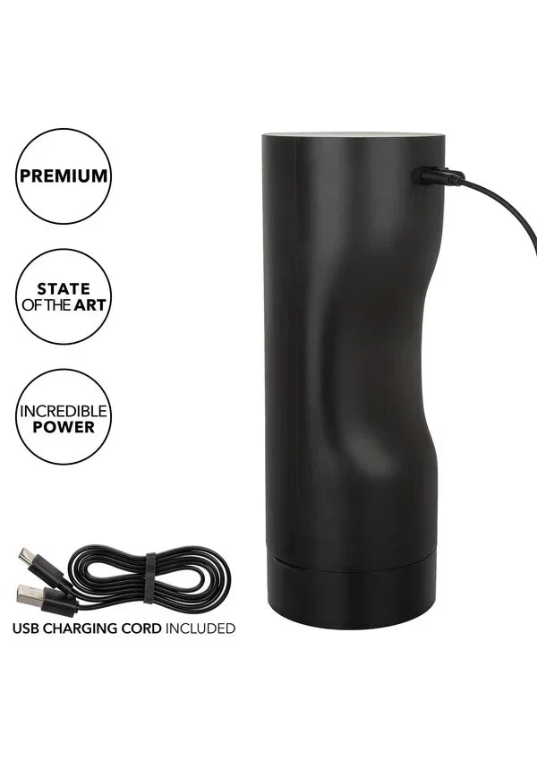 Bestel: Bionic Sucking and Vibrating Masturbator by CalExotics - bij Happytoys.nl, happytoys.be, Happytoys.ae: erotische sex webshop | liever Happy dan Easy ⭐⭐⭐⭐⭐