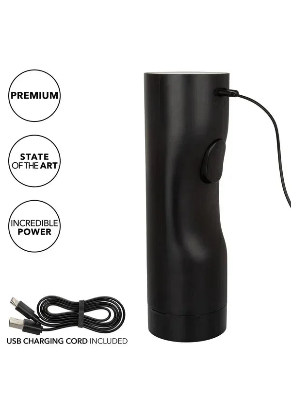 Bestel: Bionic Thrusting Masturbator by CalExotics - bij Happytoys.nl, happytoys.be, Happytoys.ae: erotische sex webshop | liever Happy dan Easy ⭐⭐⭐⭐⭐