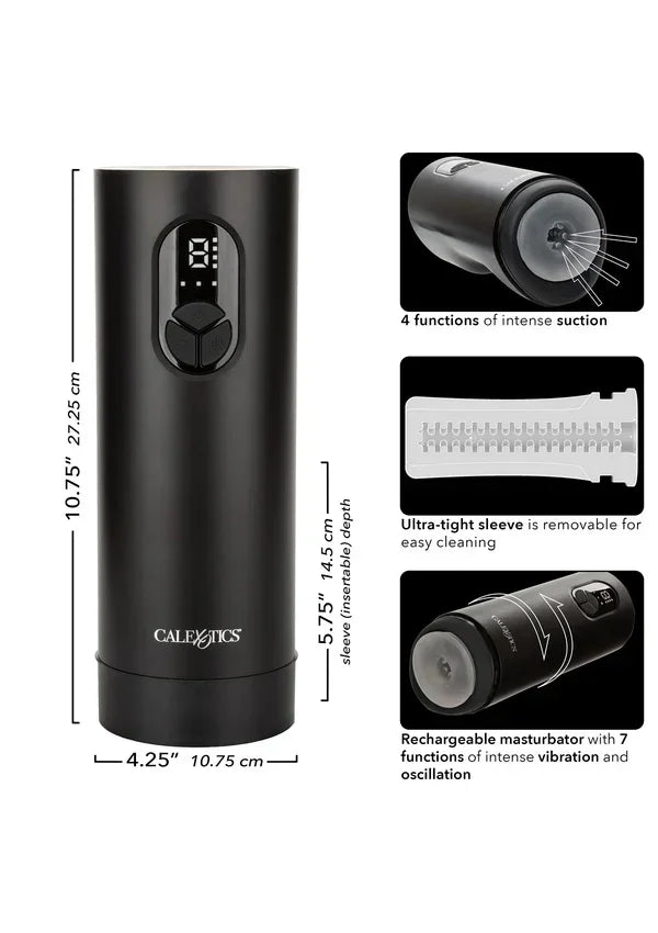 Bestel: Bionic Vibro Stroker by CalExotics - bij Happytoys.nl, happytoys.be, Happytoys.ae: erotische sex webshop | liever Happy dan Easy βββββ
