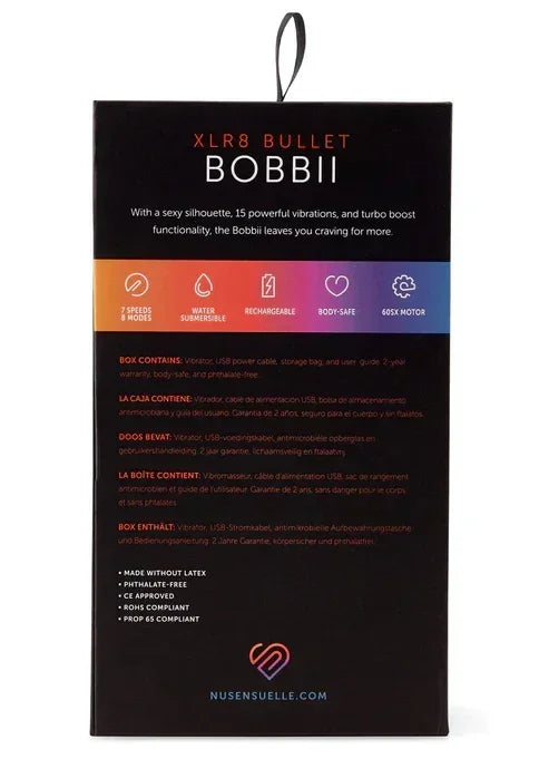 BobbiiXLR8BulletbyNuSensuelle10 @ Happytoys Sexshop: online sex shop for Feeling Happy & Easy ๐ the erotic store owned by a woman