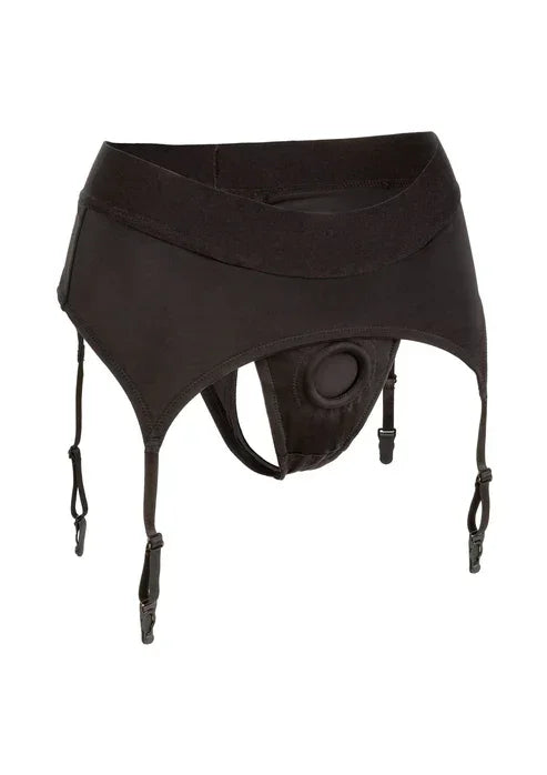 Bestel: Boundless Thong with Garter by CalExotics - bij Happytoys.nl, happytoys.be, Happytoys.ae: erotische sex webshop | liever Happy dan Easy βββββ