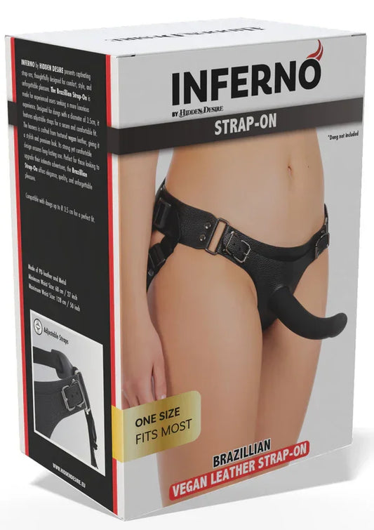 Brazillian Deluxe Strap-On by Hidden Desire - Happytoys Sexshop: Toys for Feeling Happy & Easy 😊 - Discreet geleverd