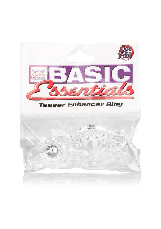 Basic Essentials Teaser Enhancer Ring by Calexotics - Happytoys Sexshop: online sex shop for Feeling Happy & Easy 😊 - Discreet geleverd