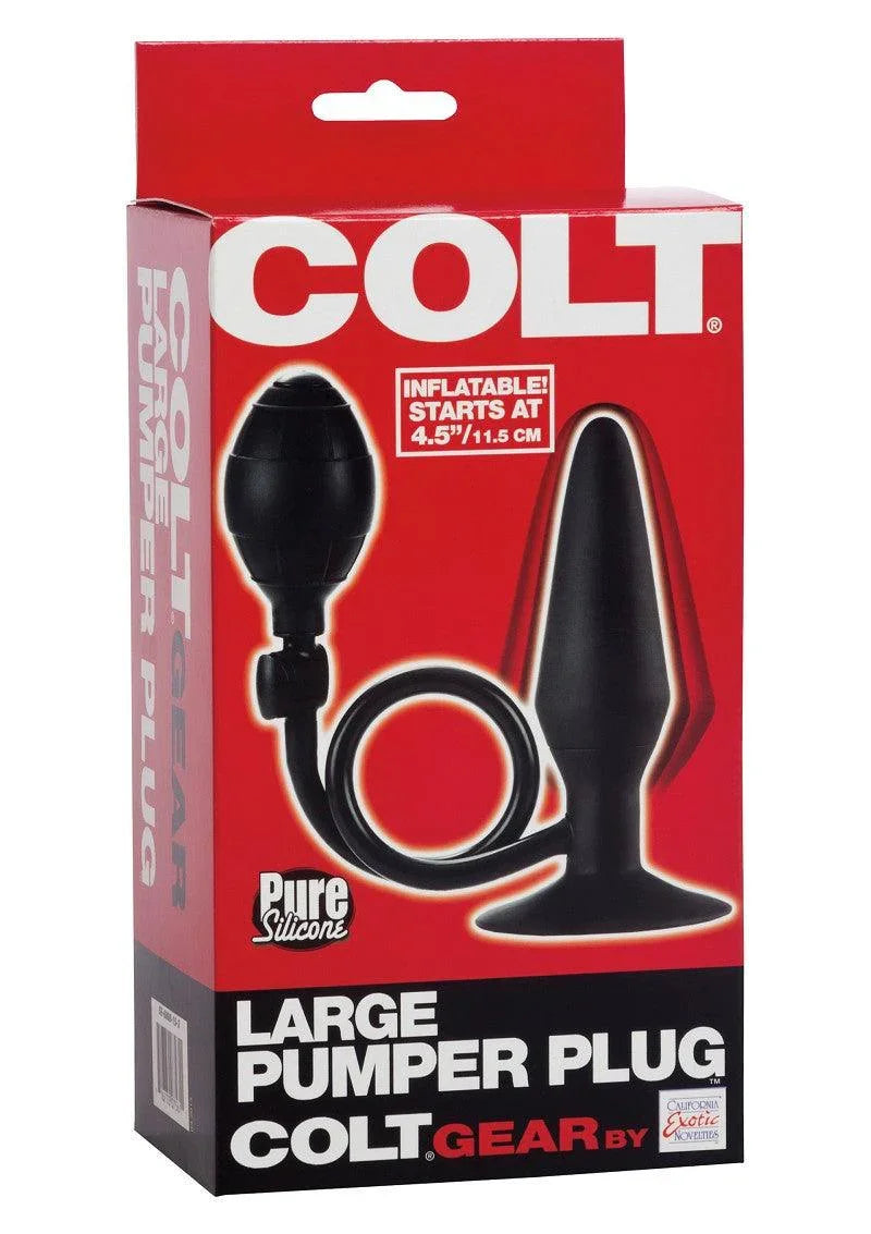 COLT Large Pumper Plug by CalExotics - Happytoys Sexshop: online sex shop for Feeling Happy & Easy π - Discreet geleverd