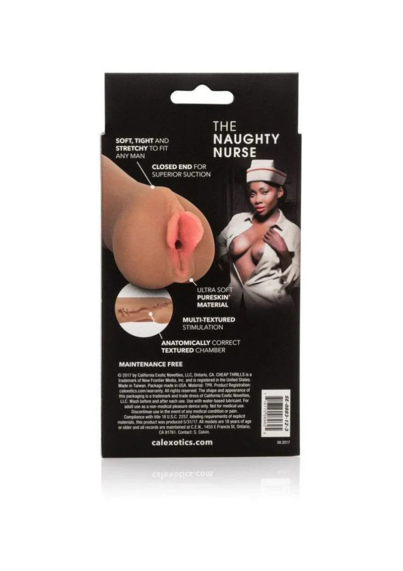 Cheap Thrills The Naughty Nurse Masturbator Stroker by CalExotics - Happytoys Sexshop: online sex shop for Feeling Happy & Easy 😊 - Discreet geleverd