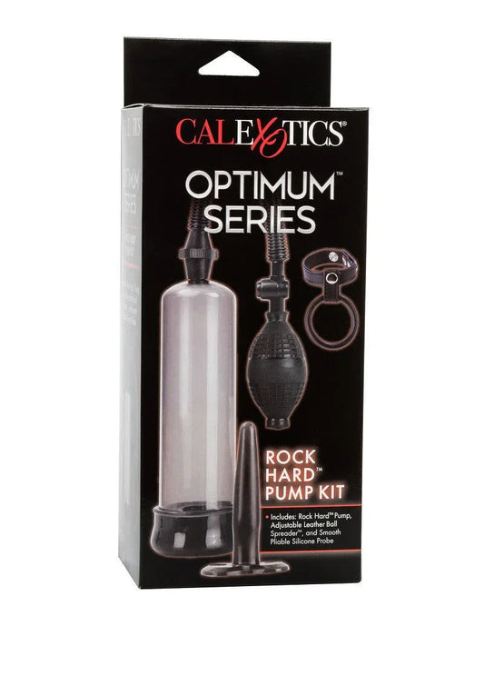 Optimum Series Rock Hard Pump Kit Penis Pomp by CalExotics - Happytoys Sexshop: online sex shop for Feeling Happy & Easy π - Discreet geleverd