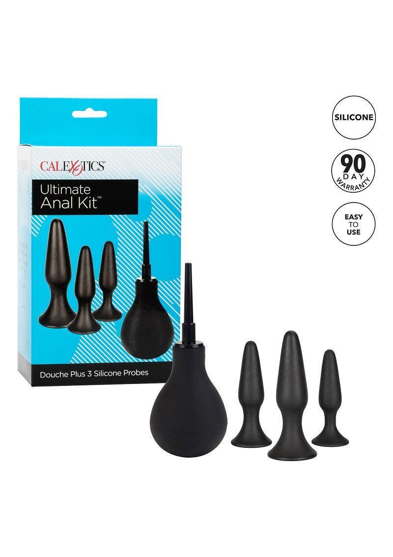 Ultimate Anal Kit Butplugs & Klysma / Anaal douche by CalExotics - Happytoys Sexshop: Toys for Feeling Happy & Easy 😊 - Discreet geleverd