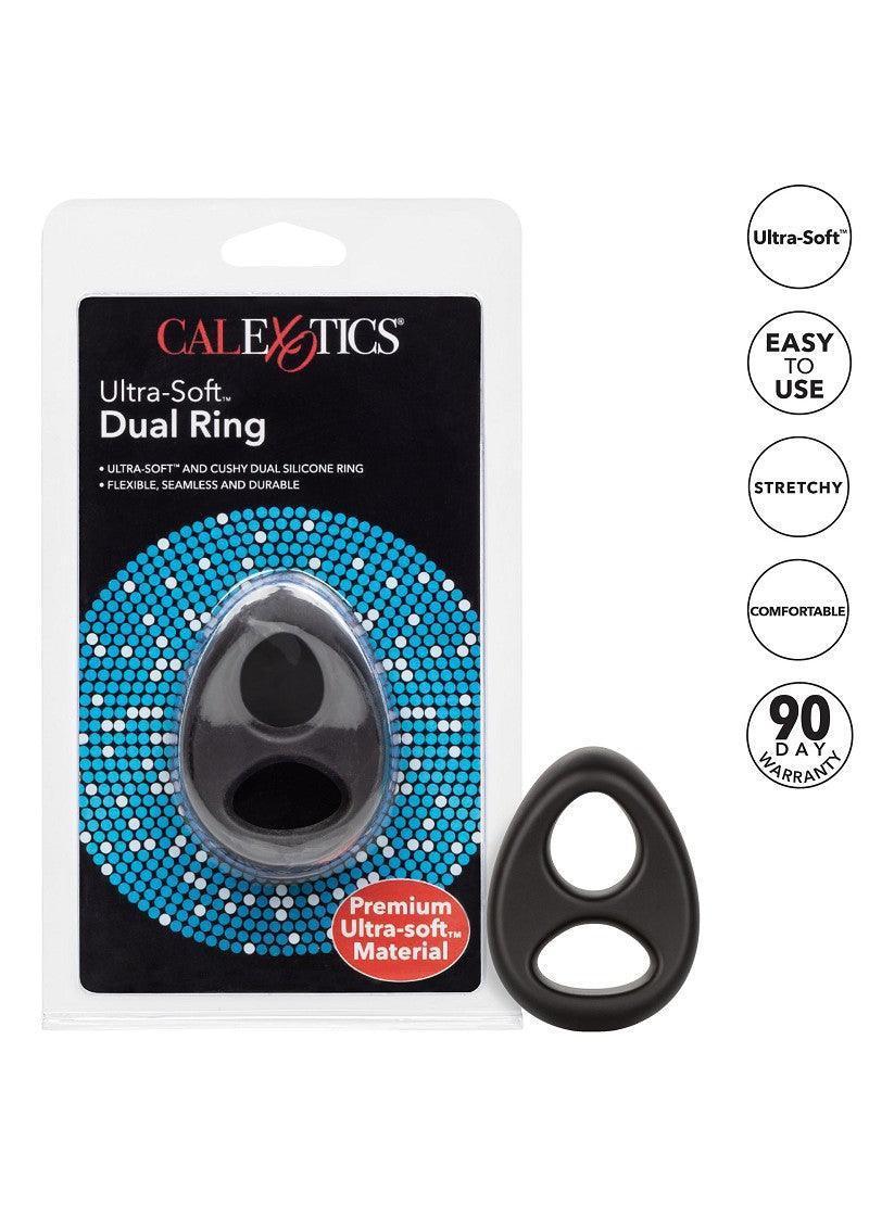 CalExotics-Ultra-Soft-Dual-Ring-Cock-Scrotum-ring-Happytoys-Sexshop-Toys-for-Feeling-Happy-Easy-1744 @ Happytoys Sexshop: online sex shop for Feeling Happy & Easy π the erotic store owned by a woman