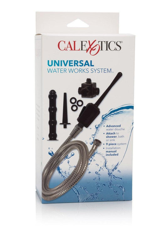 Universal Water Works System Anal Douche by CalExotics - Happytoys Sexshop: online sex shop for Feeling Happy & Easy 😊 - Discreet geleverd