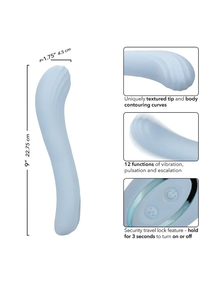 Bestel: Azure Contoured G by CalExotics - bij Happytoys.nl, happytoys.be, Happytoys.ae: erotische sex webshop | liever Happy dan Easy ⭐⭐⭐⭐⭐