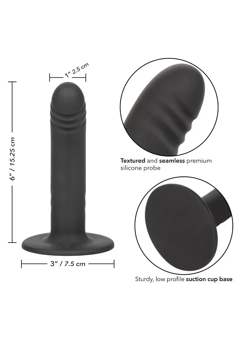 Bestel: Boundless 6β/15.25 cm Ridged Anaal probe by CalExotics - bij Happytoys.nl, happytoys.be, Happytoys.ae: erotische sex webshop | liever Happy dan Easy βββββ