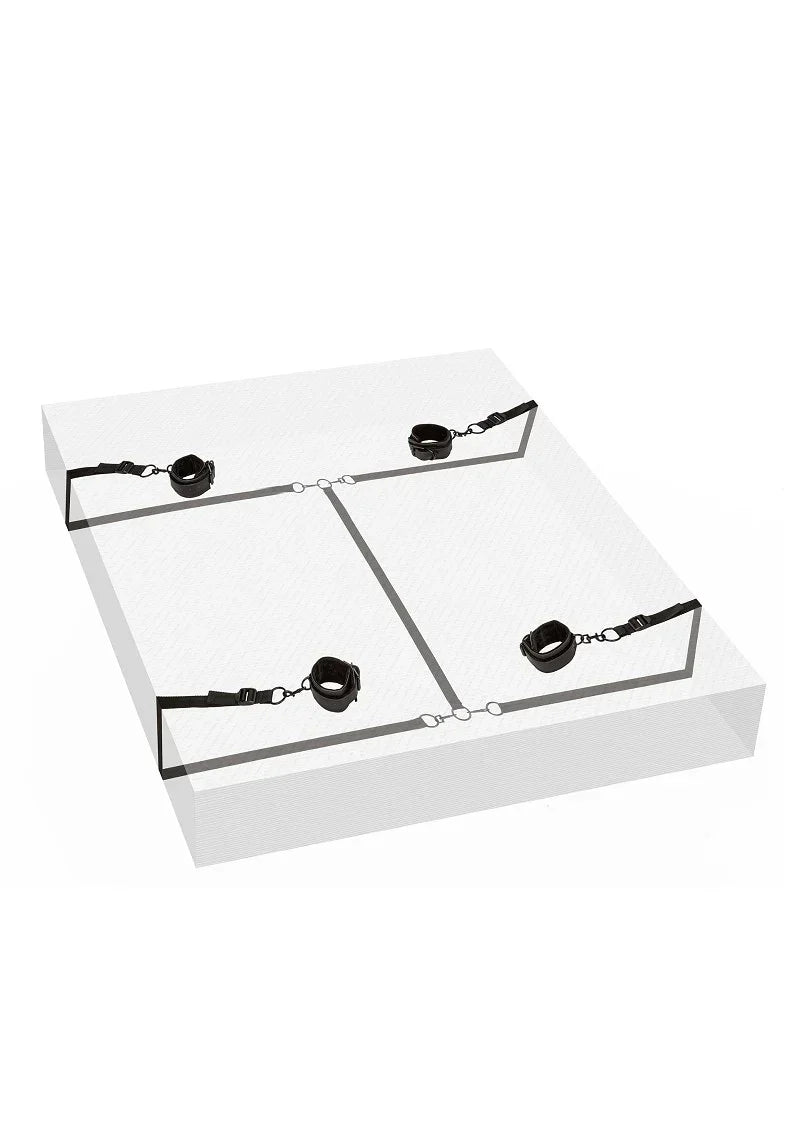 Bestel: Boundless Bed Restraint by CalExotics - bij Happytoys.nl, happytoys.be, Happytoys.ae: erotische sex webshop | liever Happy dan Easy ⭐⭐⭐⭐⭐