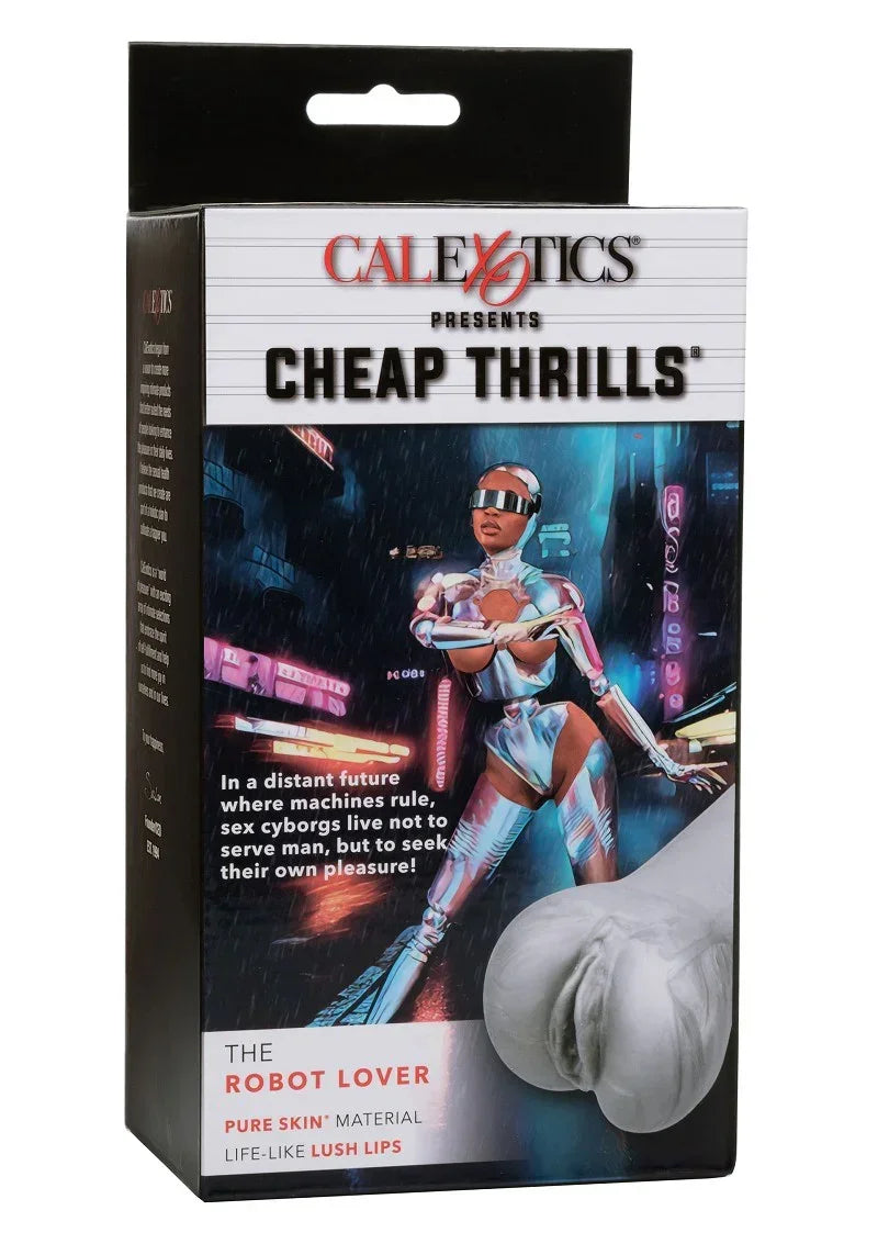 Bestel: Cheap Thrills The Robot Lover Masturbator by CalExotics - bij Happytoys.nl, happytoys.be, Happytoys.ae: erotische sex webshop | liever Happy dan Easy ⭐⭐⭐⭐⭐