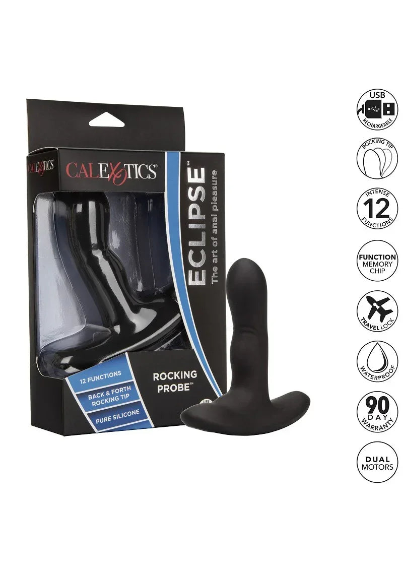 Bestel: Eclipse Rocking Probe vibrator by CalExotics - bij Happytoys.nl, happytoys.be, Happytoys.ae: erotische sex webshop | liever Happy dan Easy βββββ