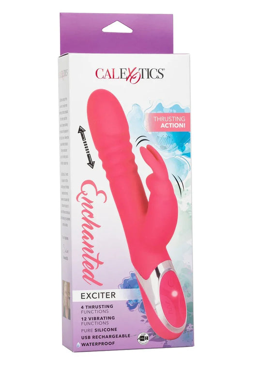 ♀ CalExotics Enchanted Exciter Rabbit vibrator - Happytoys Sexshop: Toys for Feeling Happy & Easy 😊 - Discreet geleverd