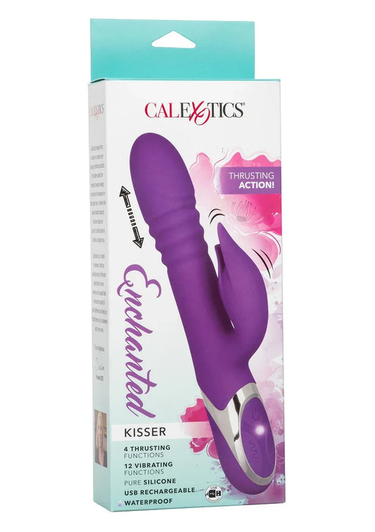 ♀ CalExotics Enchanted Kisser Rotating Vibrator - Happytoys Sexshop: Toys for Feeling Happy & Easy 😊 - Discreet geleverd