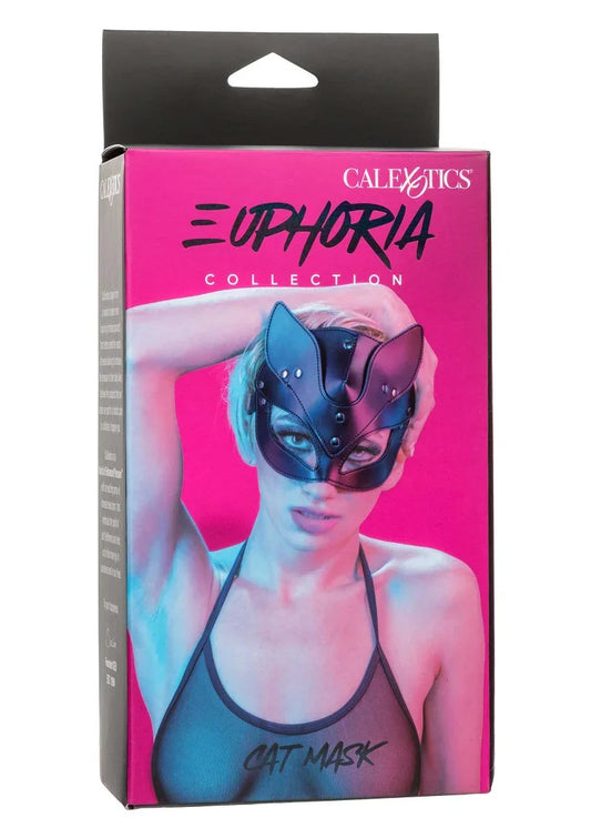 Euphoria Collection Cat Mask by CalExotics - Happytoys Sexshop: online sex shop for Feeling Happy & Easy 😊 - Discreet geleverd