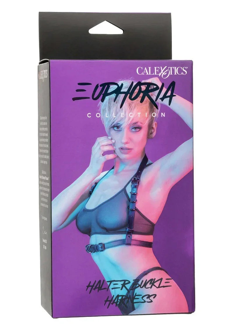 Bestel: Euphoria Collection Halter Buckle Harness by CalExotics - bij Happytoys.nl, happytoys.be, Happytoys.ae: erotische sex webshop | liever Happy dan Easy ⭐⭐⭐⭐⭐