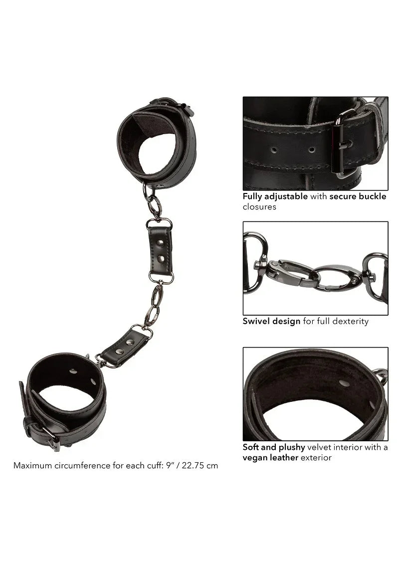 Bestel: Euphoria Collection Hand Cuffs by CalExotics - bij Happytoys.nl, happytoys.be, Happytoys.ae: erotische sex webshop | liever Happy dan Easy ⭐⭐⭐⭐⭐