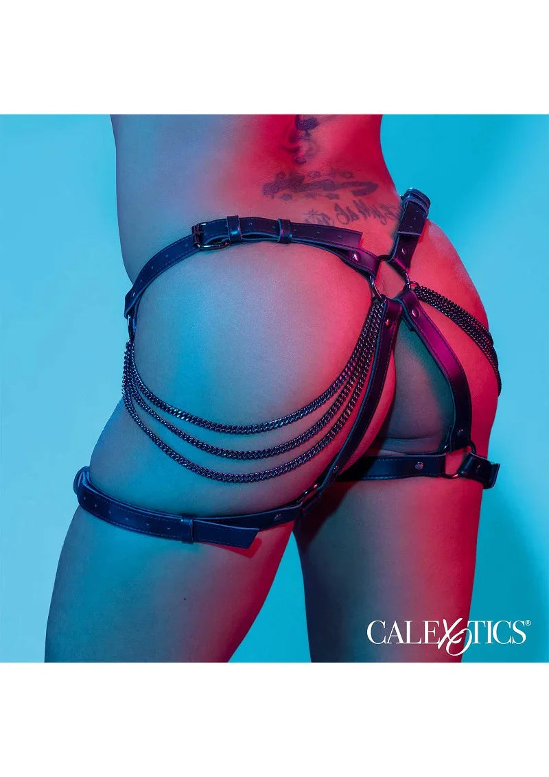 Euphoria Collection Multi Chain Thigh Harness by CalExotics - Happytoys Sexshop: online sex shop for Feeling Happy & Easy π - Discreet geleverd