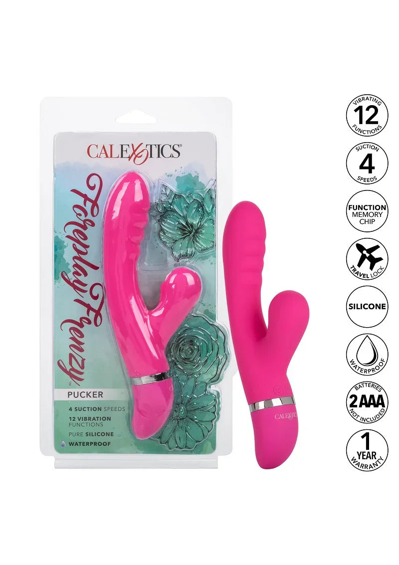 CalExotics Foreplay Frenzy Pucker vibrator - Happytoys Sexshop: online sex shop for Feeling Happy & Easy 😊 - Discreet geleverd