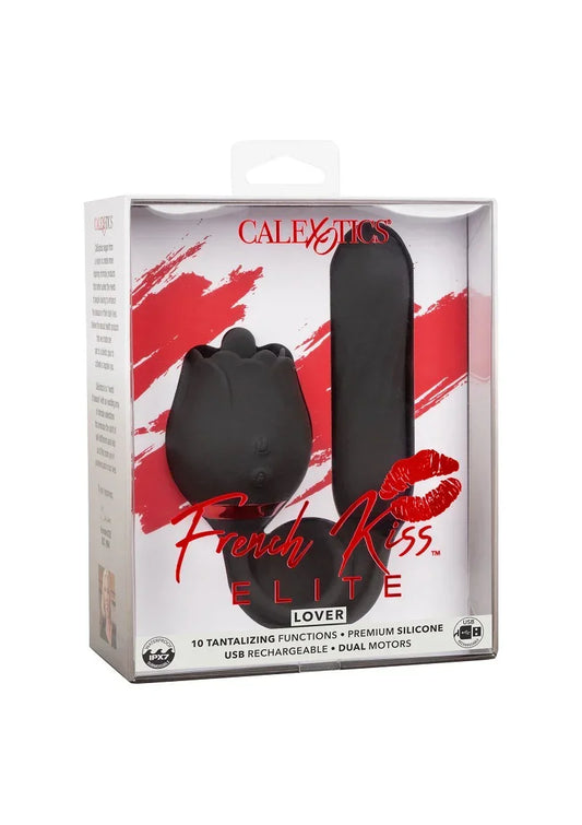 ♀ CalExotics French Kiss Elite Lover teaser - Happytoys Sexshop: online sex shop for Feeling Happy & Easy 😊 - Discreet geleverd