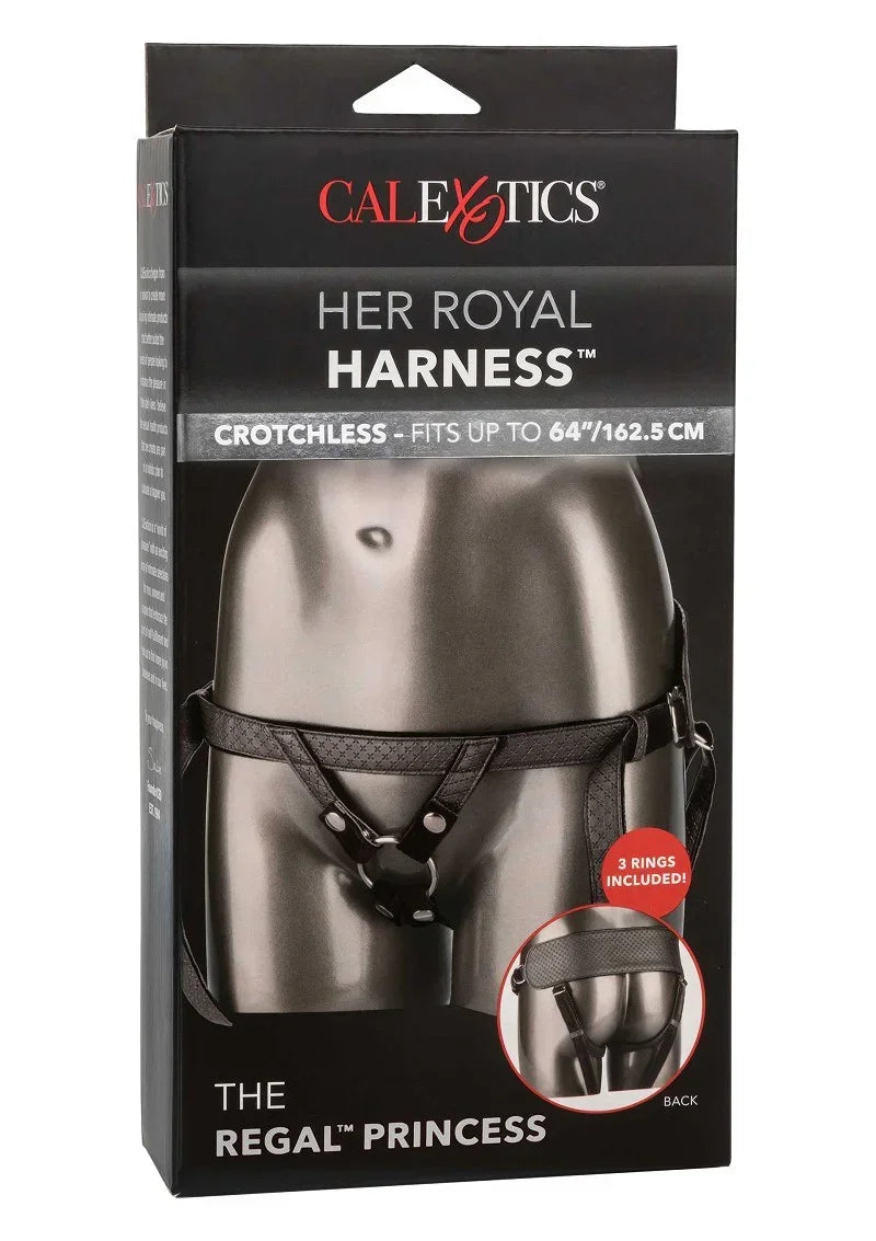 Bestel: The Regal Princess BDSM by CalExotics Her Royal Harness - bij Happytoys.nl, happytoys.be, Happytoys.ae: erotische sex webshop | liever Happy dan Easy βββββ