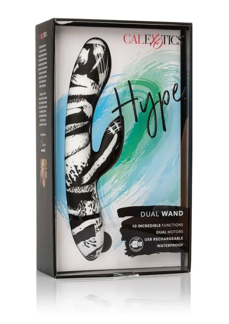 Bestel: Hype Dual Wand by CalExotics - bij Happytoys.nl, happytoys.be, Happytoys.ae: erotische sex webshop | liever Happy dan Easy βββββ