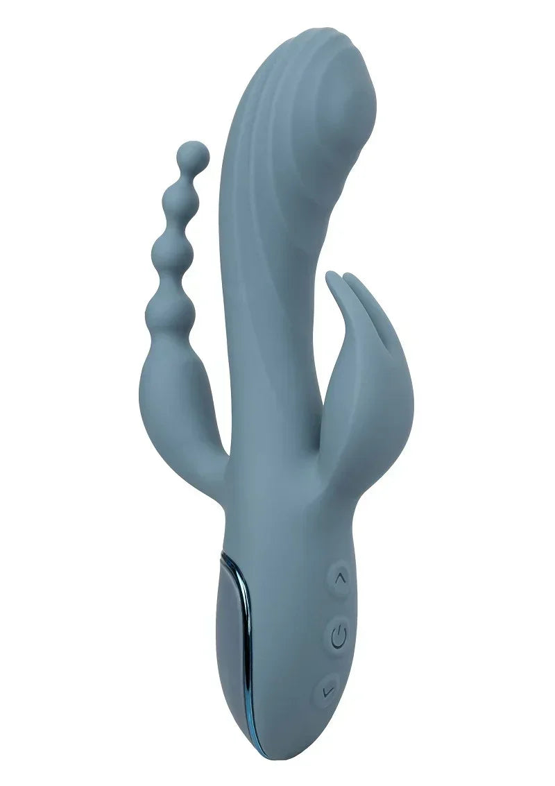 Bestel: Triple Ecstasy triple vibrator by CalExotics - bij Happytoys.nl, happytoys.be, Happytoys.ae: erotische sex webshop | liever Happy dan Easy ⭐⭐⭐⭐⭐