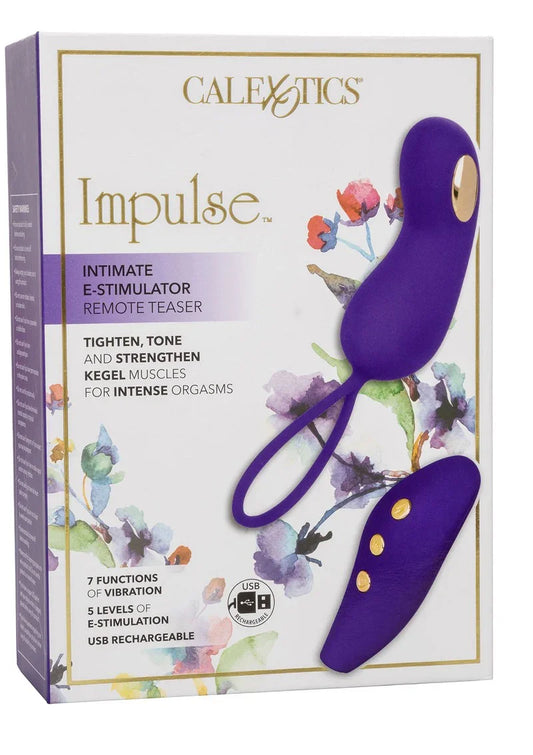 Impulse Estim Remote Teaser vibrator by CalExotics - Happytoys Sexshop: online sex shop for Feeling Happy & Easy 😊 - Discreet geleverd