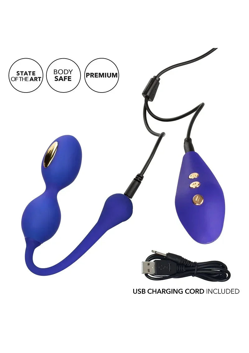 Bestel: Impulse Intimate E - Stimulator Remote Dual Kegel Exerciser by CalExotics - bij Happytoys.nl, happytoys.be, Happytoys.ae: erotische sex webshop | liever Happy dan Easy βββββ
