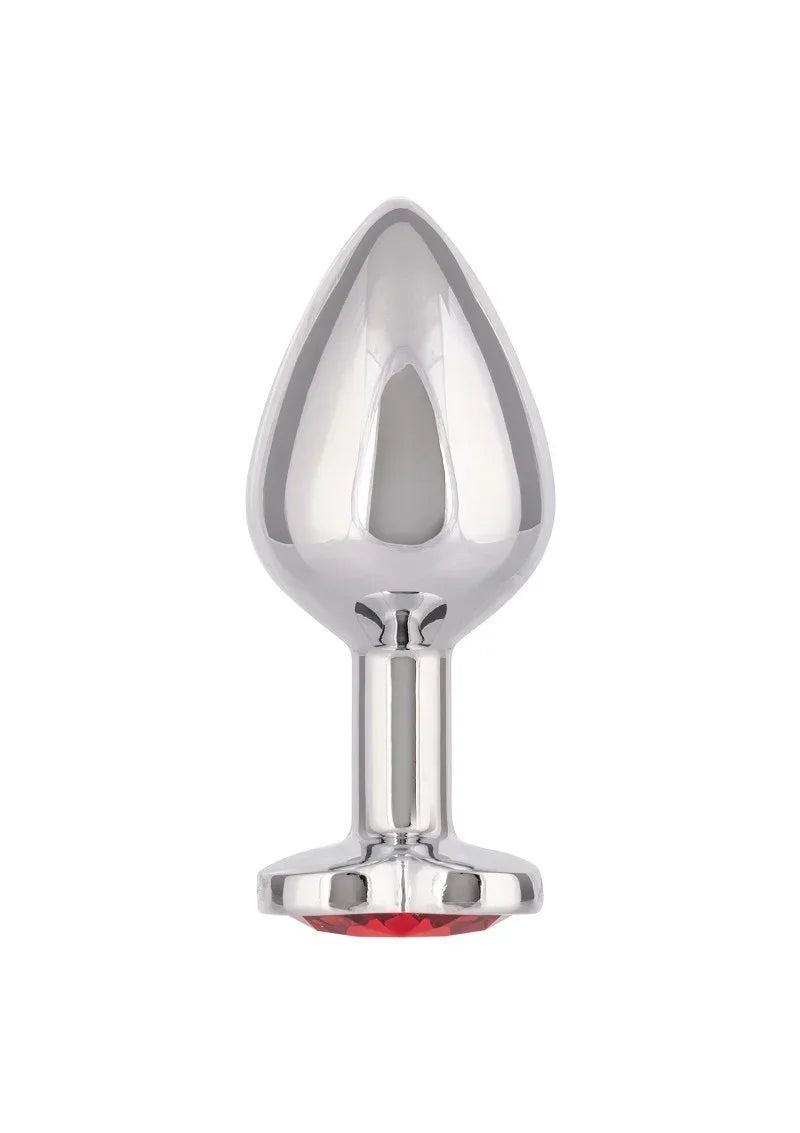 Bestel: Jewel Large Ruby Heart Plug butplug by CalExotics - bij Happytoys.nl, happytoys.be, Happytoys.ae: erotische sex webshop | liever Happy dan Easy βββββ
