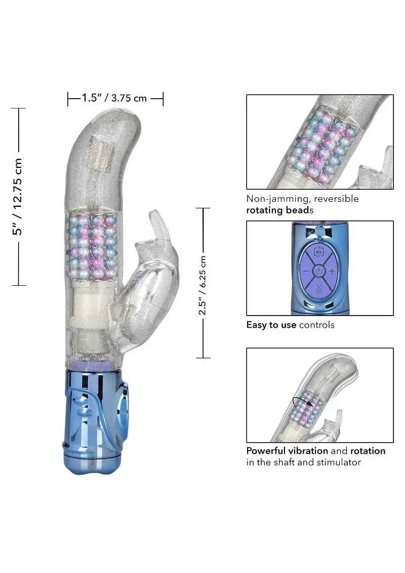 Bestel: Naughty Bits Party in my Pants Jack Rabbit Vibrator CalExotics - bij Happytoys.nl, happytoys.be, Happytoys.ae: erotische sex webshop | liever Happy dan Easy βββββ