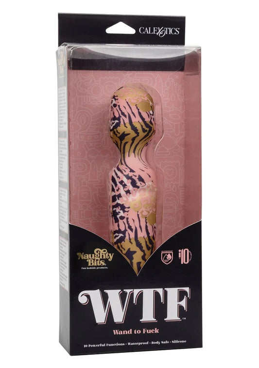 ♀ CalExotics Naughty Bits WTF Wand To Fuck - Happytoys Sexshop: Toys for Feeling Happy & Easy 😊 - Discreet geleverd