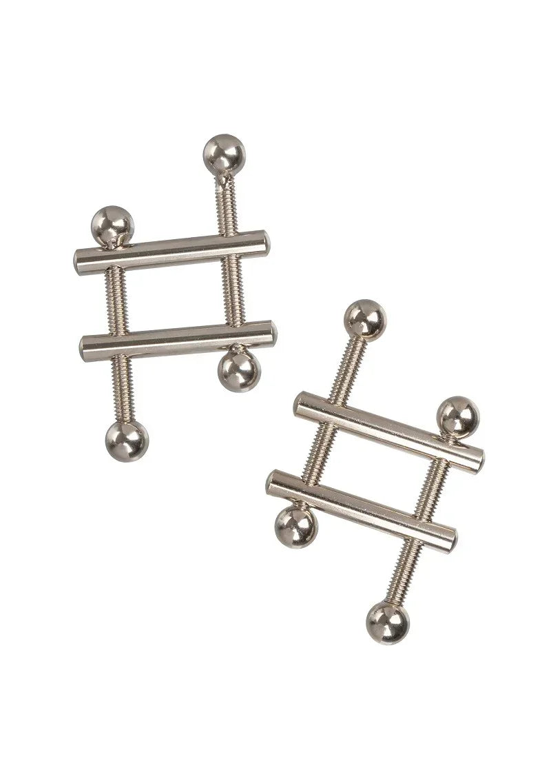 Bestel: Crossbar Nipple Vices by CalExotics - bij Happytoys.nl, happytoys.be, Happytoys.ae: erotische sex webshop | liever Happy dan Easy ⭐⭐⭐⭐⭐