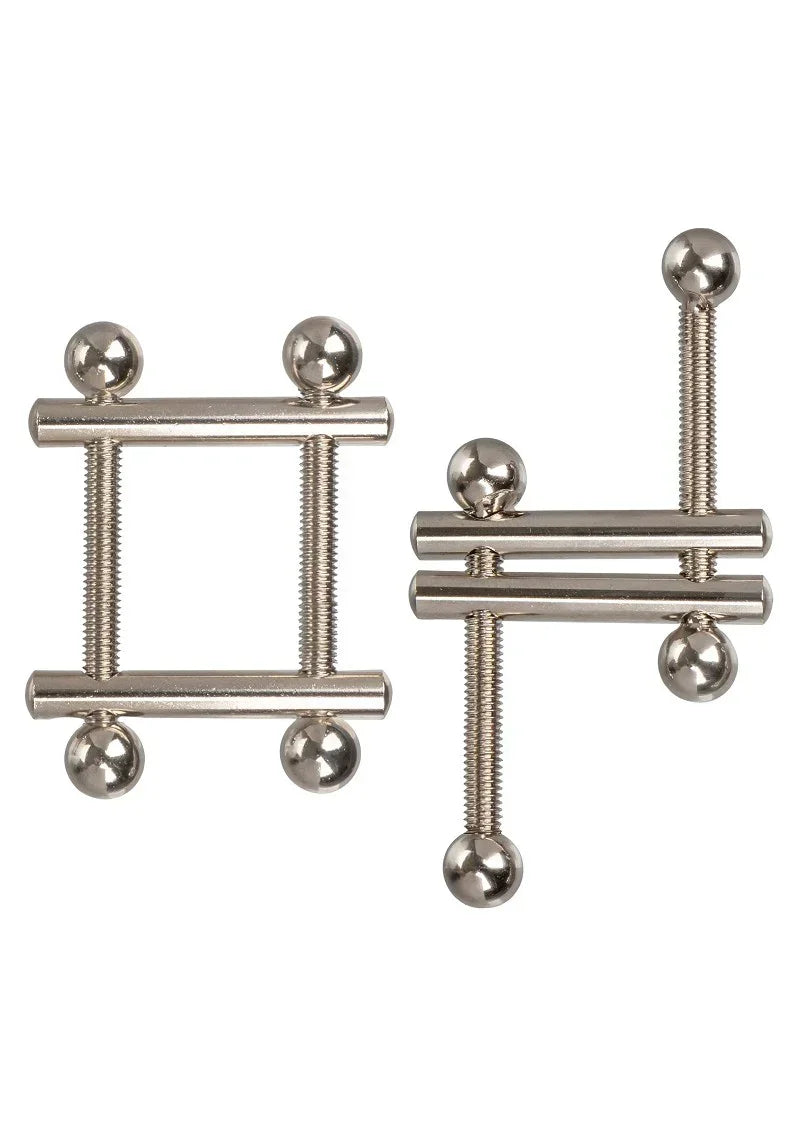 Bestel: Crossbar Nipple Vices by CalExotics - bij Happytoys.nl, happytoys.be, Happytoys.ae: erotische sex webshop | liever Happy dan Easy ⭐⭐⭐⭐⭐
