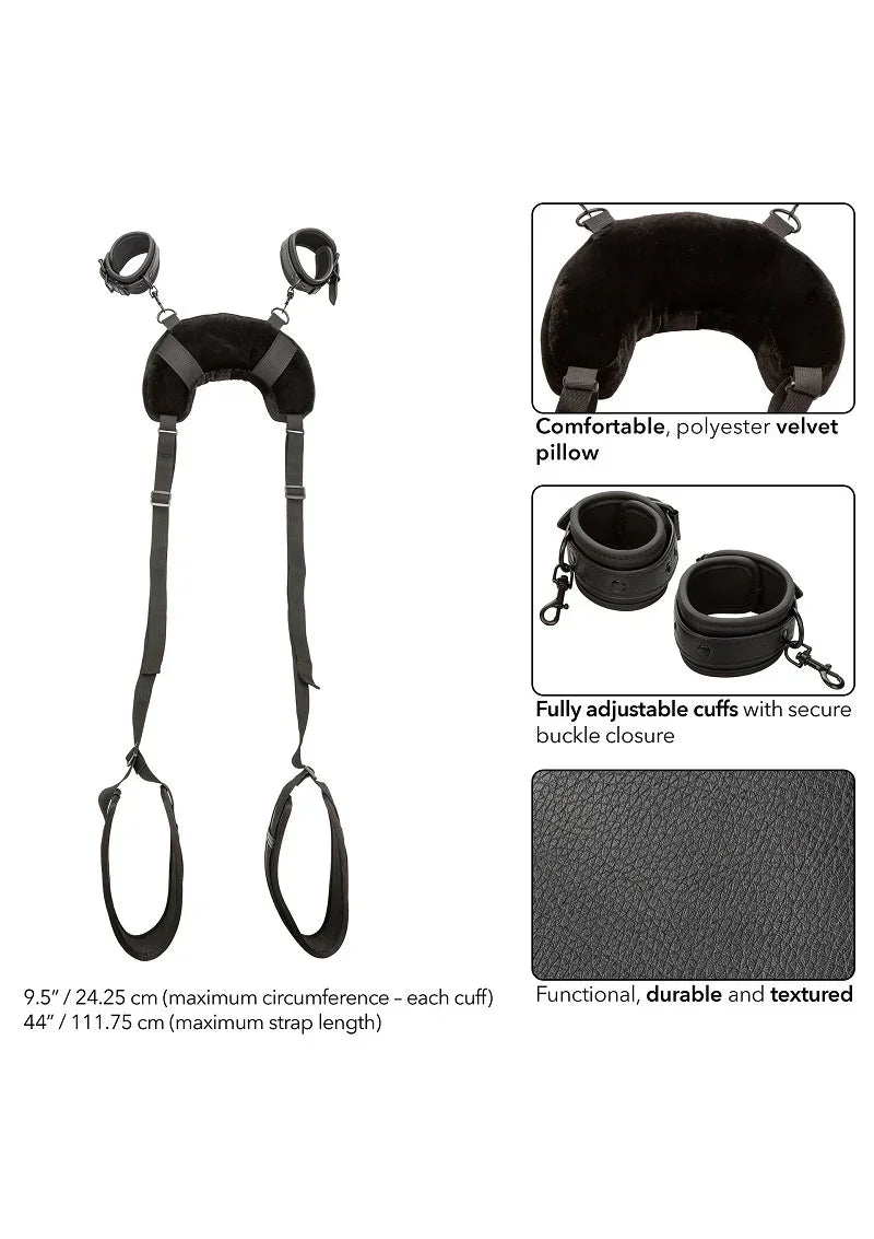 Bestel: Nocturnal Position Strap with Pillow by CalExotics - bij Happytoys.nl, happytoys.be, Happytoys.ae: erotische sex webshop | liever Happy dan Easy βββββ