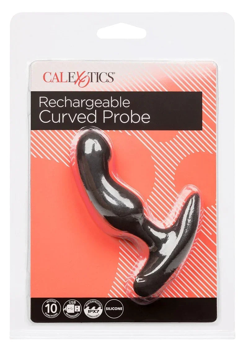 Bestel: Rechargeable Curved Probe by CalExotics - bij Happytoys.nl, happytoys.be, Happytoys.ae: erotische sex webshop | liever Happy dan Easy βββββ