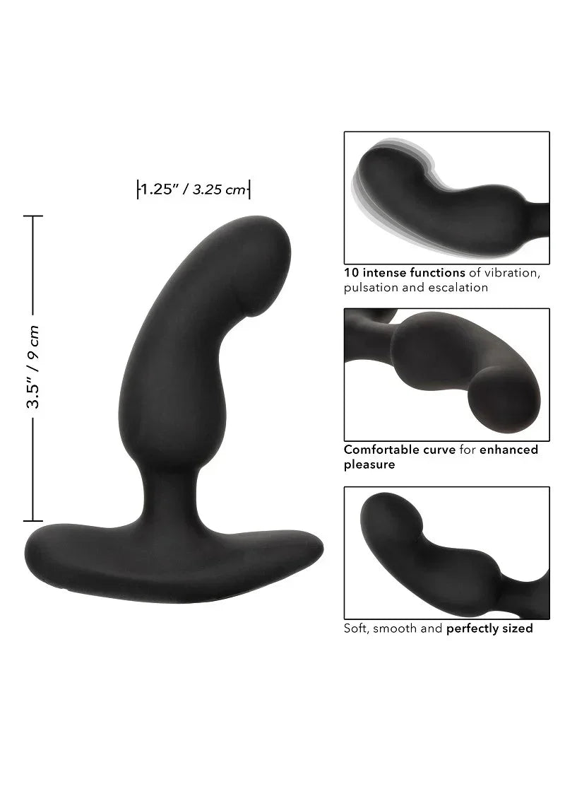 Bestel: Rechargeable Curved Probe by CalExotics - bij Happytoys.nl, happytoys.be, Happytoys.ae: erotische sex webshop | liever Happy dan Easy βββββ