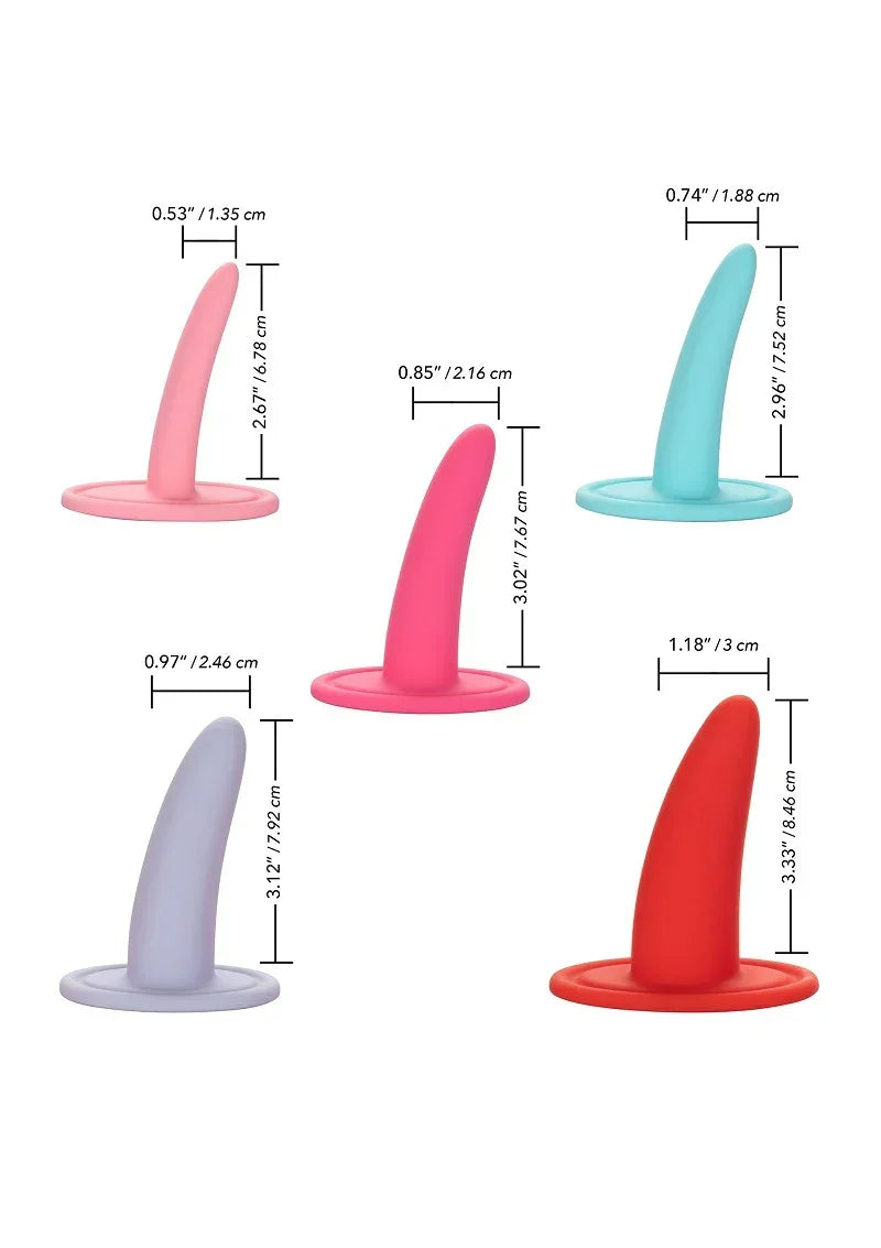 Bestel: She - ology 5 - piece Wearable Vaginal Dilator Set by CalExotics - bij Happytoys.nl, happytoys.be, Happytoys.ae: erotische sex webshop | liever Happy dan Easy βββββ