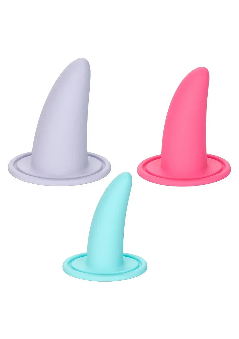Bestel: She - ology Advanced 3 - Piece Wearable Vaginal Dilator Set by CalExotics - bij Happytoys.nl, happytoys.be, Happytoys.ae: erotische sex webshop | liever Happy dan Easy ⭐⭐⭐⭐⭐