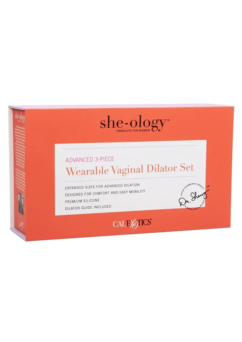 Bestel: She - ology Advanced 3 - Piece Wearable Vaginal Dilator Set by CalExotics - bij Happytoys.nl, happytoys.be, Happytoys.ae: erotische sex webshop | liever Happy dan Easy ⭐⭐⭐⭐⭐