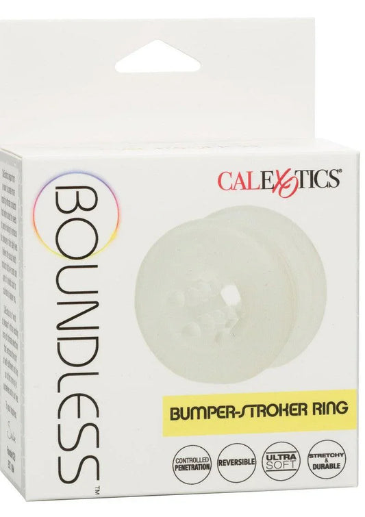 Boundless Bumper-Stroker Ring by CalExotics - Happytoys Sexshop: Toys for Feeling Happy & Easy 😊 - Discreet geleverd