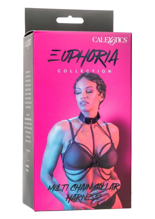 Euphoria Collection Multi Chain Collar Harness by CalExotics - Happytoys Sexshop: online sex shop for Feeling Happy & Easy 😊 - Discreet geleverd