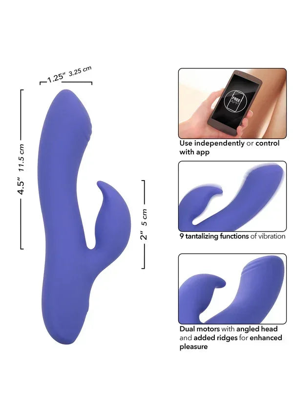 Bestel: Calex Connect Dual Stimulator by CalExotics - bij Happytoys.nl, happytoys.be, Happytoys.ae: erotische sex webshop | liever Happy dan Easy ⭐⭐⭐⭐⭐