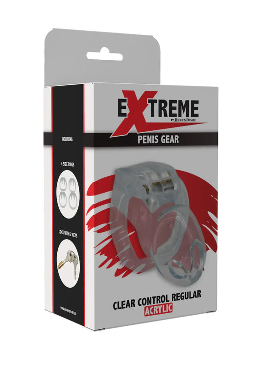 ClearControlCockCageRegularbyHiddenDesire2 @ Happytoys Sexshop: online sex shop for Feeling Happy & Easy 😊 the erotic store owned by a woman