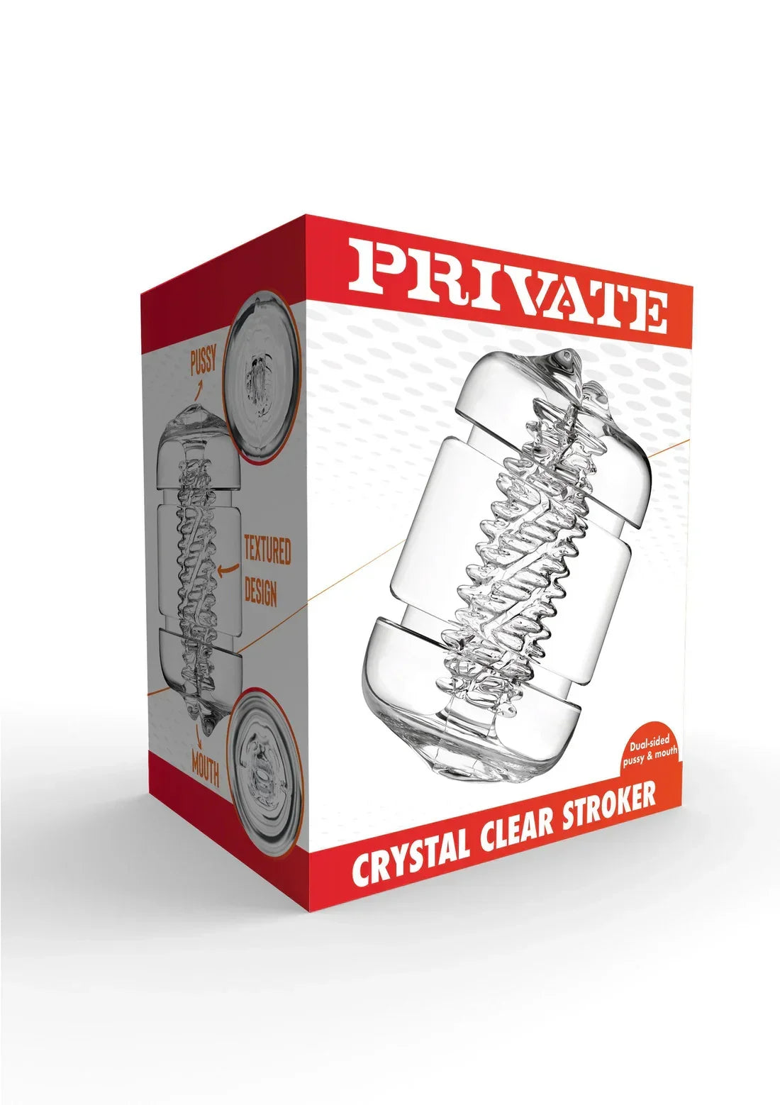 Bestel: Crystal Clear Pussy & Mouth by Private - bij Happytoys.nl, happytoys.be, Happytoys.ae: erotische sex webshop | liever Happy dan Easy ⭐⭐⭐⭐⭐